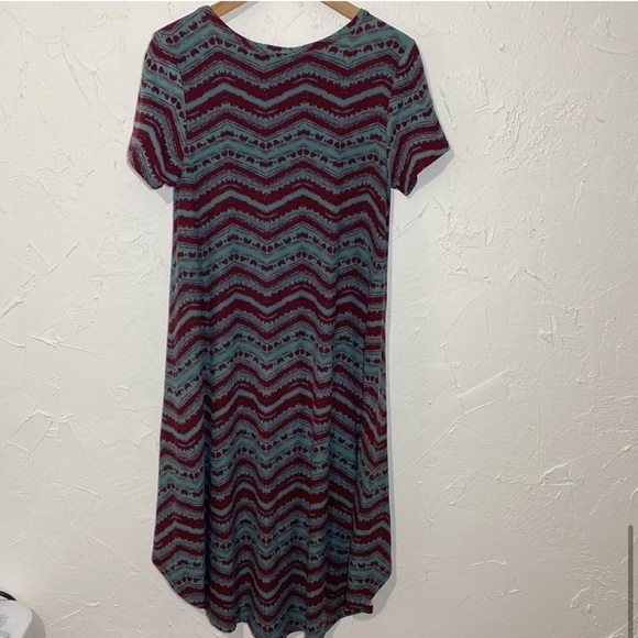 ✅ Bundle of two LulaRoe Oversized Casual  Dress Sz XS Stripped/ Bohemian Print - Picture 12 of 16